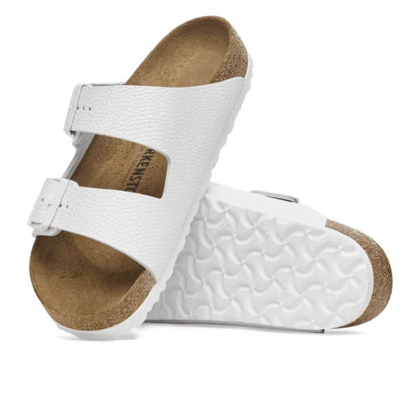 ⁦Birkenstock Arizona Natural Leather White⁩ – תמונה ⁦4⁩
