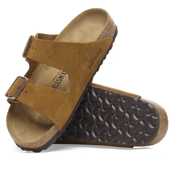 ⁦Birkenstock Arizona Suede Leather Mink⁩ – תמונה ⁦4⁩