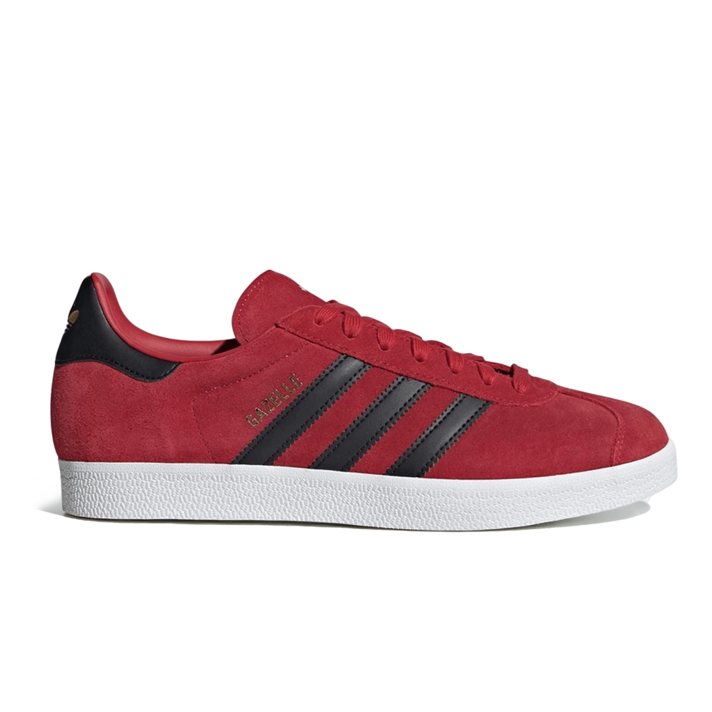 1 Adidas Gazelle x Manchester United Red Black White – תמונה 1