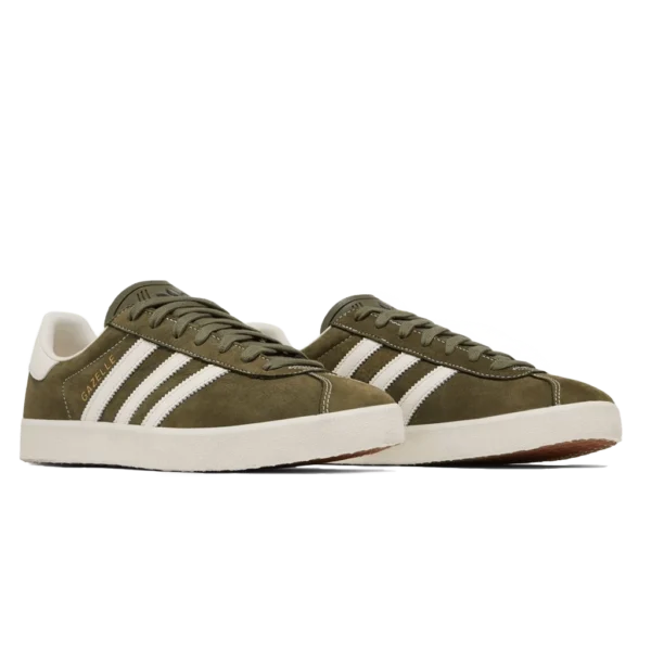 ⁦Adidas Gazelle 85 Olive Strata White⁩ – תמונה ⁦2⁩