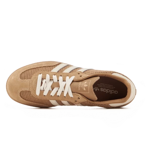 ⁦Adidas Samba OG Cardboard Chalk White Brown Desert⁩ – תמונה ⁦3⁩
