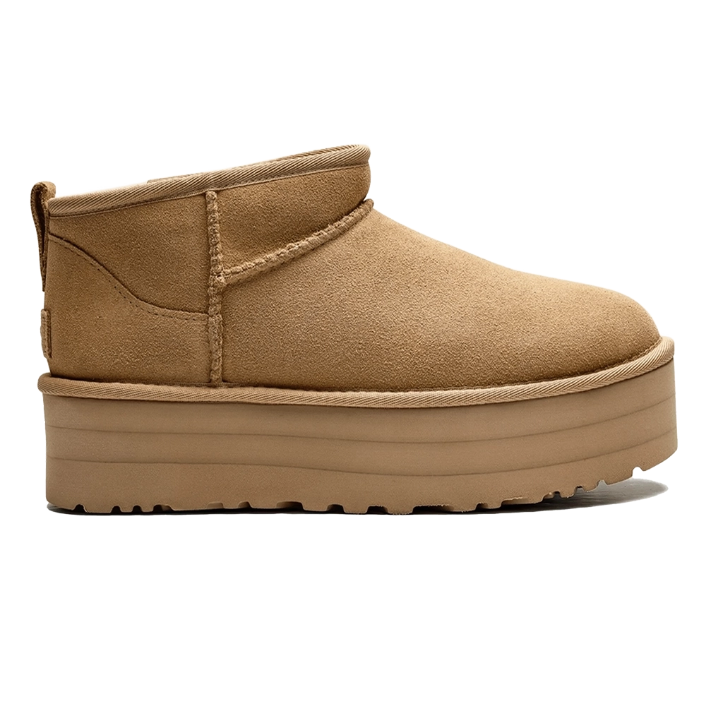1 UGG Classic Ultra Mini Platform Driftwood – תמונה 1