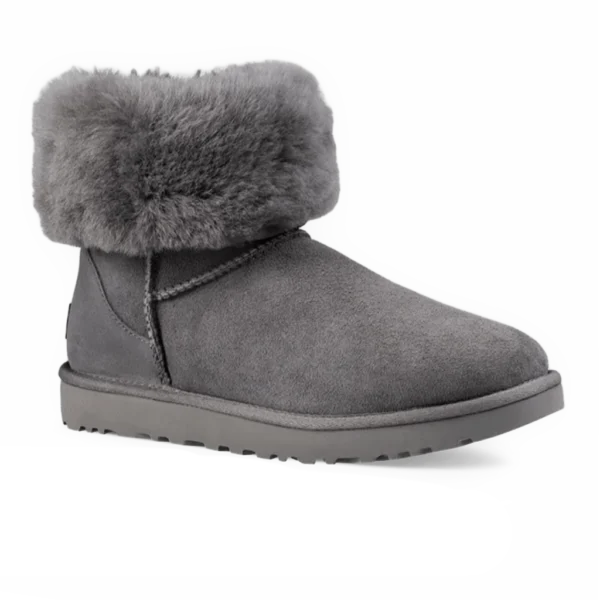 ⁦UGG Classic Short II Grey⁩ – תמונה ⁦2⁩