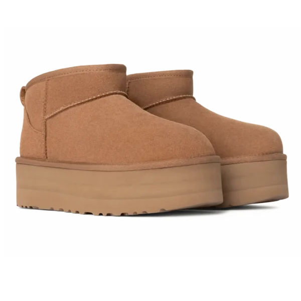 ⁦UGG Classic Ultra Mini Platform Chestnut⁩ – תמונה ⁦2⁩