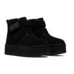 ⁦UGG Neumel Platform double-strap Black⁩ – תמונה ⁦2⁩