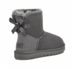 ⁦UGG Mini Bailey Bow II Grey⁩ – תמונה ⁦3⁩