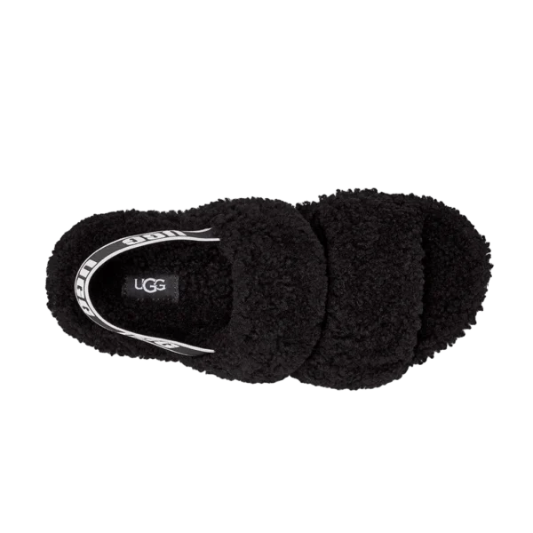 ⁦UGG Oh Fluffita Sandal Black⁩ – תמונה ⁦3⁩