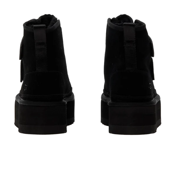 ⁦UGG Neumel Platform double-strap Black⁩ – תמונה ⁦3⁩