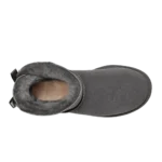 ⁦UGG Mini Bailey Bow II Grey⁩ – תמונה ⁦4⁩