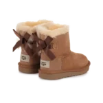 ⁦Kids' Mini Bailey Bow II Boot Chestnut⁩ – תמונה ⁦3⁩
