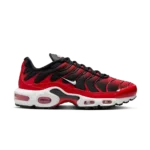 Nike Air Max Plus University Red White Black