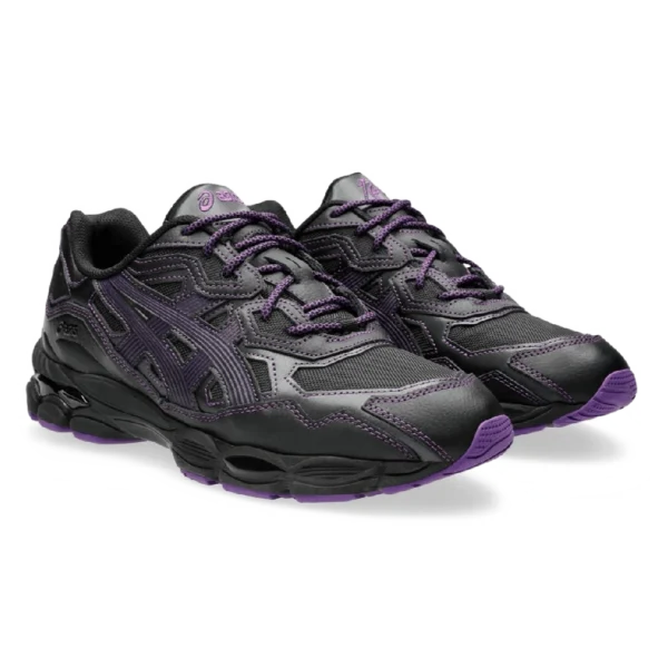 ⁦ASICS x Needles Gel-NYC Black Purple⁩ – תמונה ⁦2⁩