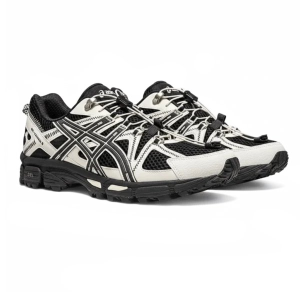 ⁦ASICS GEL-Kahana 8 Black White⁩ – תמונה ⁦2⁩