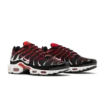 ⁦Nike Air Max Plus Black White University Red⁩ – תמונה ⁦2⁩