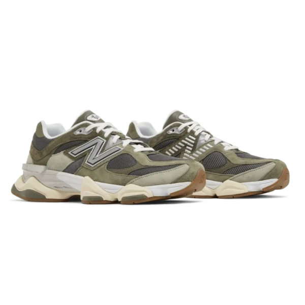 ⁦New Balance 9060 Green Grey⁩ – תמונה ⁦2⁩