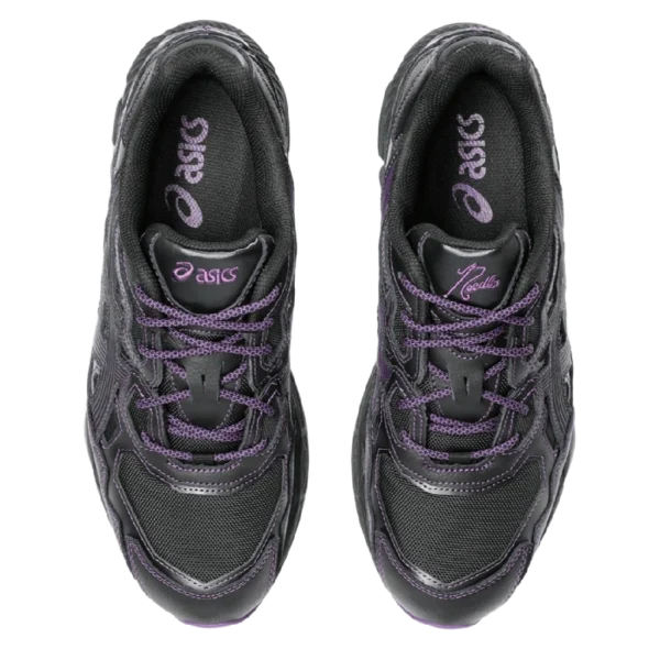⁦ASICS x Needles Gel-NYC Black Purple⁩ – תמונה ⁦4⁩