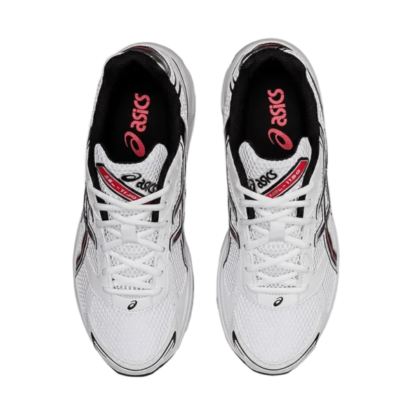 ⁦ASICS GEL-1130 White Electric Red⁩ – תמונה ⁦4⁩