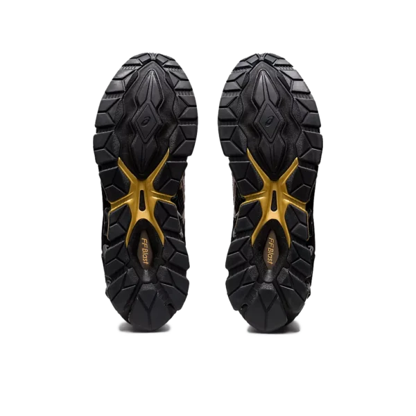 ⁦ASICS Gel-Quantum 360 VII Black & Pure Gold⁩ – תמונה ⁦5⁩