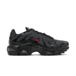 Nike Air Max Plus Black University Red Reflective
