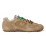 New Balance x Miu Miu 530 SL Suede Sneakers Ecru