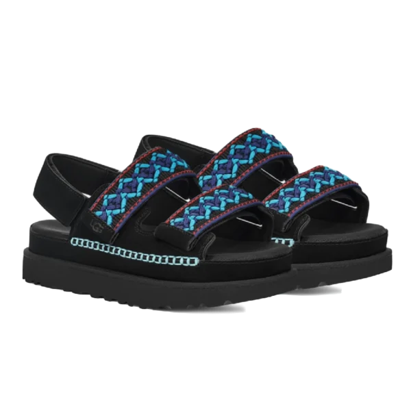 ⁦UGG Goldenstar Heritage Braid Olive Black⁩ – תמונה ⁦2⁩