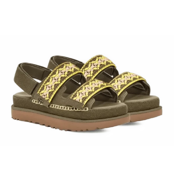 ⁦UGG Goldenstar Heritage Braid Olive Green⁩ – תמונה ⁦2⁩