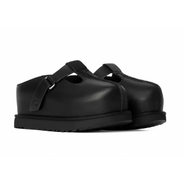 ⁦UGG Goldenstar Hi Clog Black⁩ – תמונה ⁦2⁩
