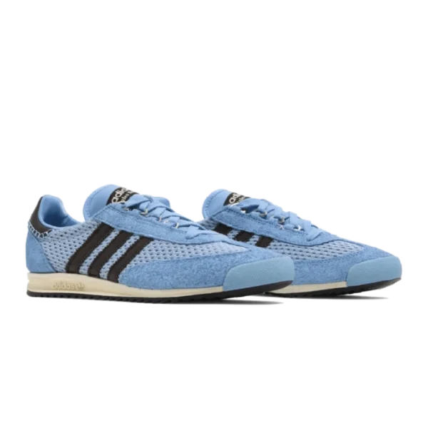 ⁦Adidas SL76 x Wales Bonner Ash Blue Core Black⁩ – תמונה ⁦2⁩