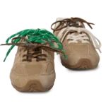 ⁦New Balance x Miu Miu 530 SL Suede Sneakers Ecru⁩ – תמונה ⁦3⁩