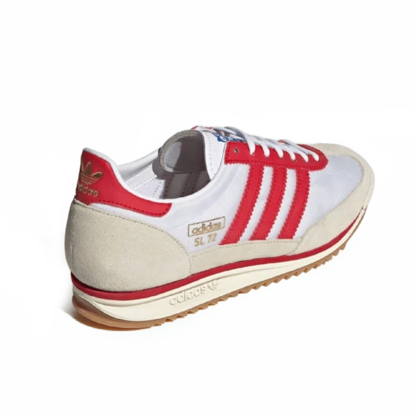 ⁦Adidas SL 72 RS Cloud White Better Scarlet Alumina⁩ – תמונה ⁦3⁩