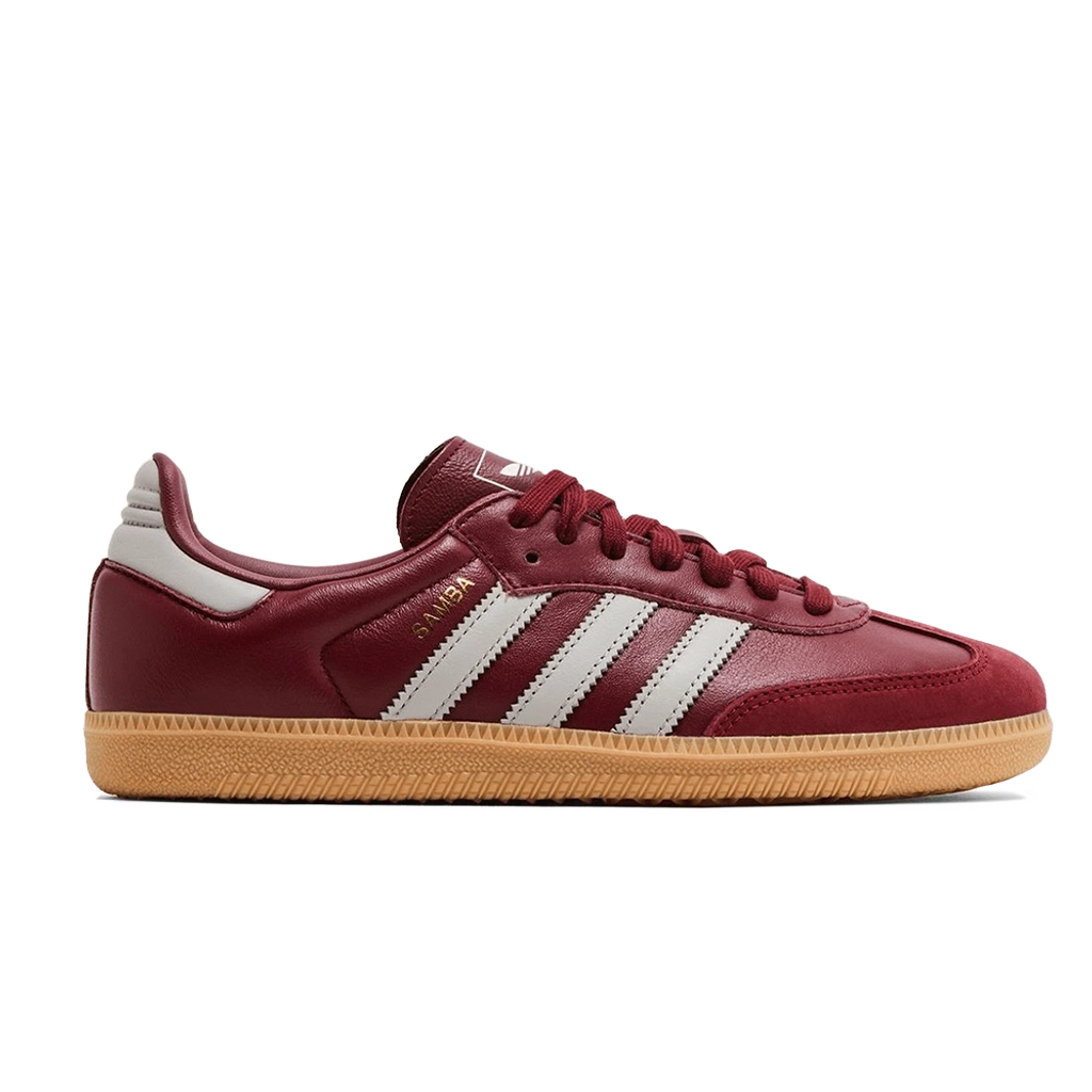 1 Adidas Samba OG Burgundy Gum Collegiate Burgundy – תמונה 1