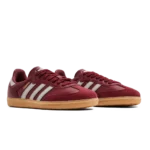 ⁦Adidas Samba OG Burgundy Gum Collegiate Burgundy⁩ – תמונה ⁦2⁩