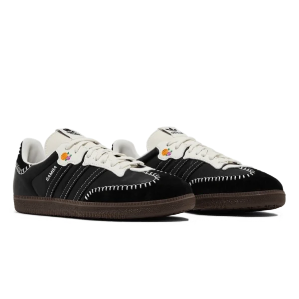 ⁦Adidas Samba OG Core Black Off White Grey Six⁩ – תמונה ⁦2⁩