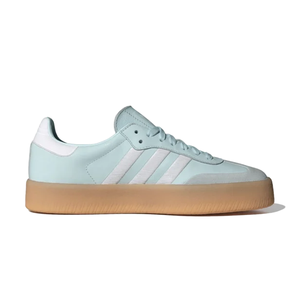 ⁦Adidas Sambae Almost Blue Cloud White Silver Metallic⁩ – תמונה ⁦2⁩