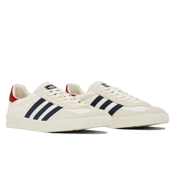 ⁦Adidas Gazelle x Gucci White Collegiate Royal Red⁩ – תמונה ⁦2⁩