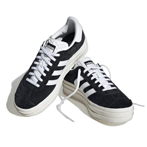 ⁦Adidas Gazelle Bold Classic Black White⁩ – תמונה ⁦2⁩