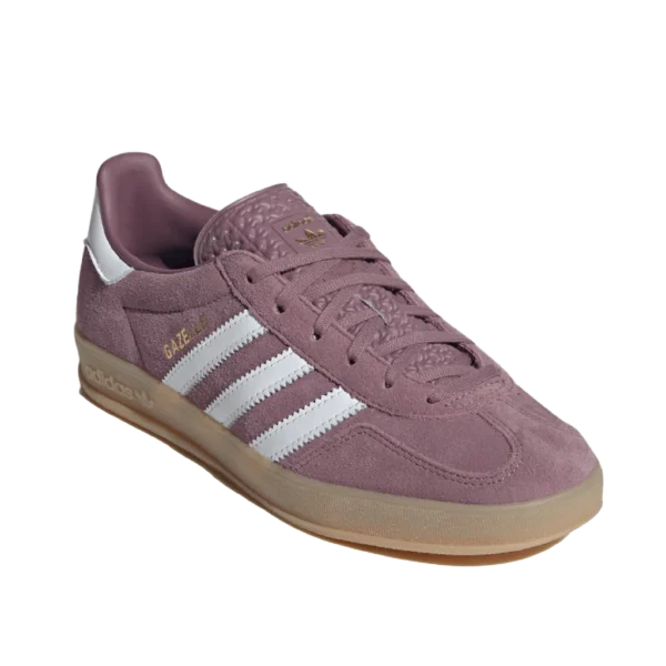 ⁦Adidas Gazelle Shadow Fig Cloud White Gum⁩ – תמונה ⁦2⁩