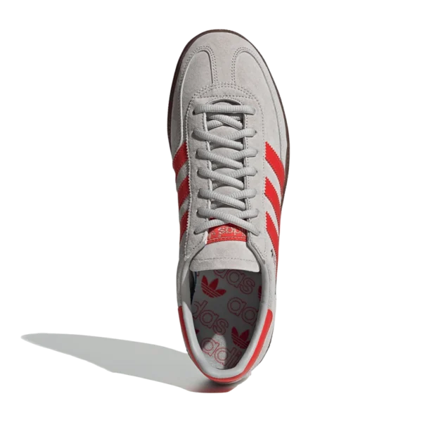 ⁦Adidas Handball Spezial Grey Hi-Res Red Gold Metallic⁩ – תמונה ⁦3⁩