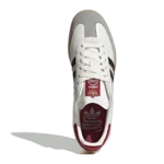 ⁦Adidas Samba OG Cloud White Core Black Active Maroon⁩ – תמונה ⁦3⁩
