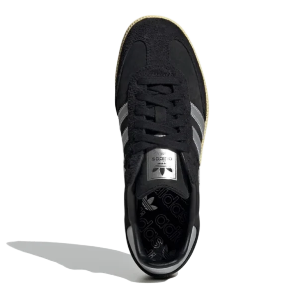 ⁦Adidas Samba Core Black Matte Silver Almost Yellow⁩ – תמונה ⁦3⁩