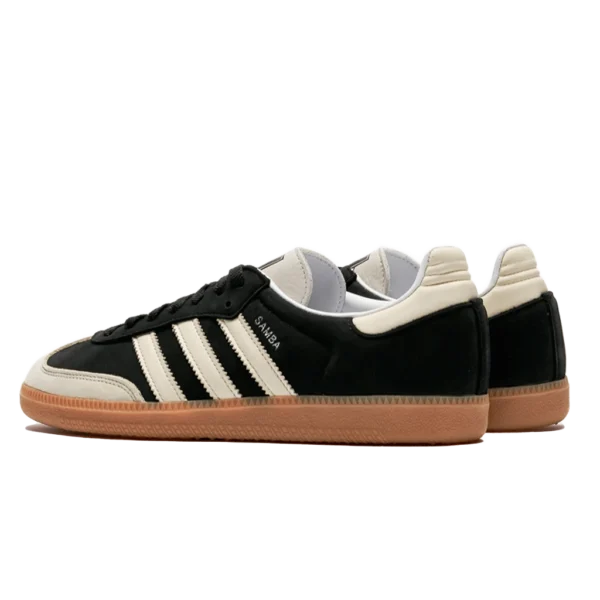 ⁦Adidas Samba OG Core Black Wonder White⁩ – תמונה ⁦3⁩