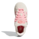 ⁦Adidas Campus Cream White Semi Pink Spark Bright Red⁩ – תמונה ⁦3⁩