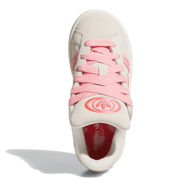 ⁦Adidas Campus Cream White Semi Pink Spark Bright Red⁩ – תמונה ⁦3⁩
