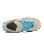 ⁦Adidas Campus 00s Putty Grey Preloved Blue Gold Metallic⁩ – תמונה ⁦3⁩