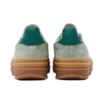 ⁦Adidas Gazelle Bold Silver Green Cloud White Collegiate Green⁩ – תמונה ⁦3⁩