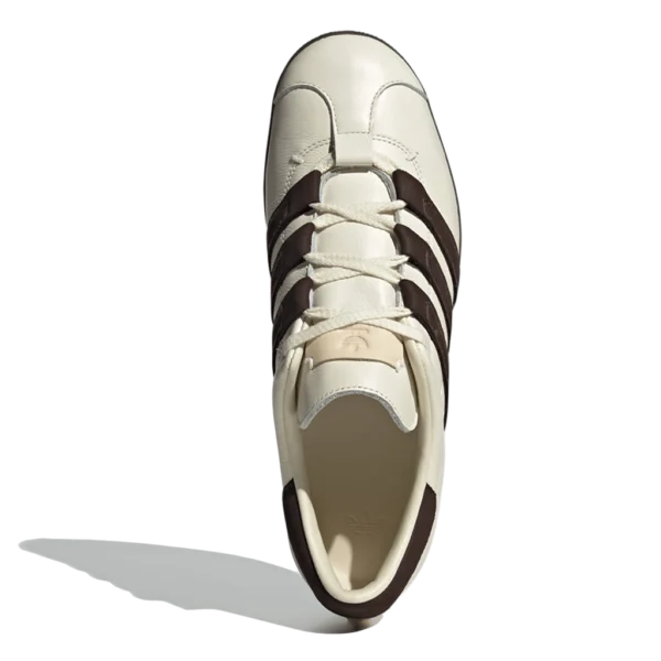⁦Adidas Gazelle Cream White Dark Brown Off White⁩ – תמונה ⁦3⁩