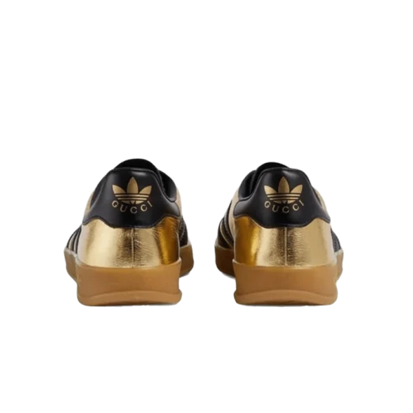 ⁦Adidas Gazelle x Gucci Metallic Gold⁩ – תמונה ⁦3⁩