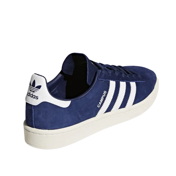 ⁦Adidas Campus Dark Blue Ftwr White Chalk White⁩ – תמונה ⁦4⁩
