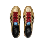 ⁦Adidas Gazelle x Gucci Metallic Gold⁩ – תמונה ⁦4⁩