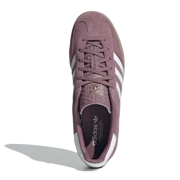 ⁦Adidas Gazelle Shadow Fig Cloud White Gum⁩ – תמונה ⁦4⁩